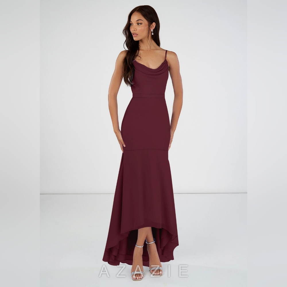 NWT Azazie Summer in Cabernet